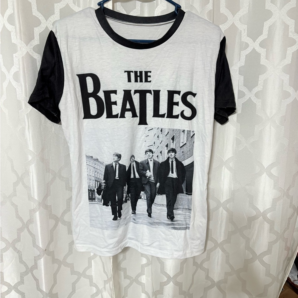 The Beatles Monochrome Graphic Tee